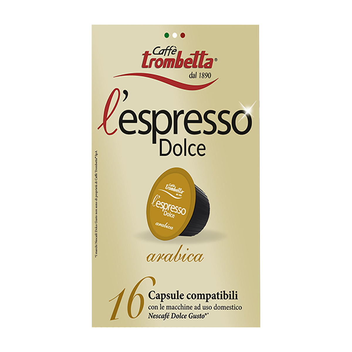 Capsule compatibili Nescafe Dolce Gusto - Caffè 100% Arabica Espresso