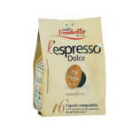 Caffè Trombetta L'Espresso Dolce Decaffeinato 8 Confezioni da 16