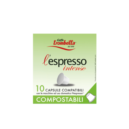 Caffè Trombetta L'Espresso Arabica, 10 Nespresso Capsules