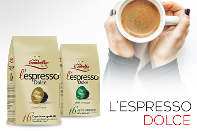 Caffè Trombetta L'Espresso Arabica, 10 Nespresso Capsules