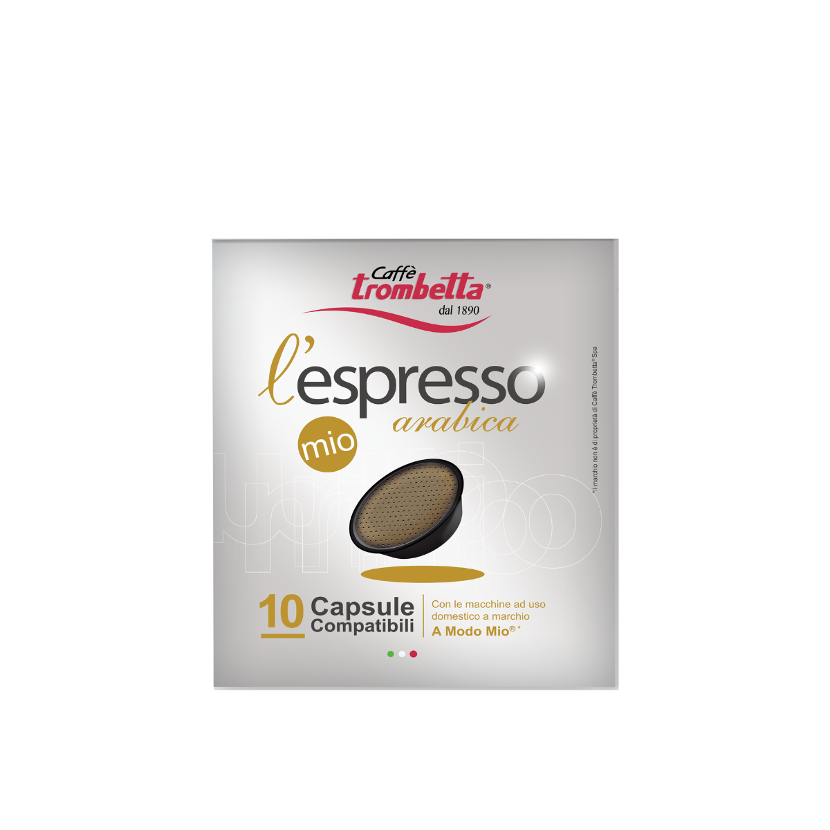 Cialde Lavazza A Modo Mio Decaffeinato Dek Cremoso Offerta 128 Capsule