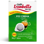 Caffè Trombetta Più Crema in Cialda ESE - Confezione da 100 Cialde
