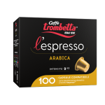 Caffè Trombetta L’Espresso Arabica – Confezione da 100 Capsule - immagine 2