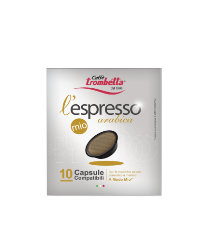 caffe trombetta capsule mio arabica